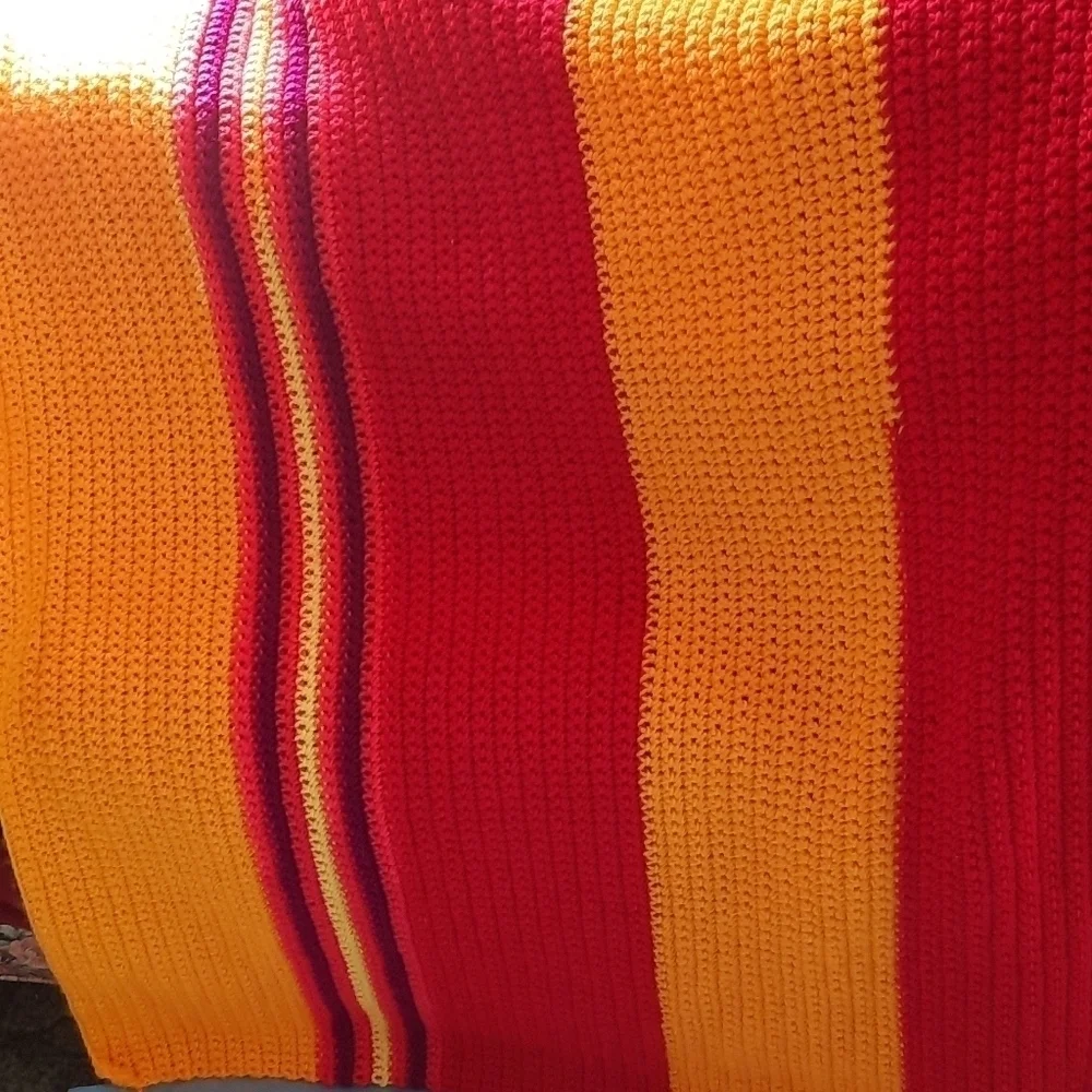 Hand Crafted Crochet Quilt New